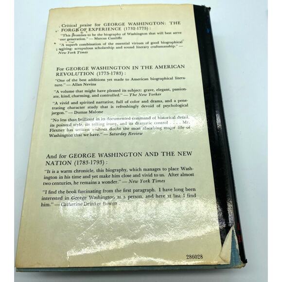 First‎ Edition George Washington Anguish and Farewell by James Thomas Flexner - Picture 6 of 8